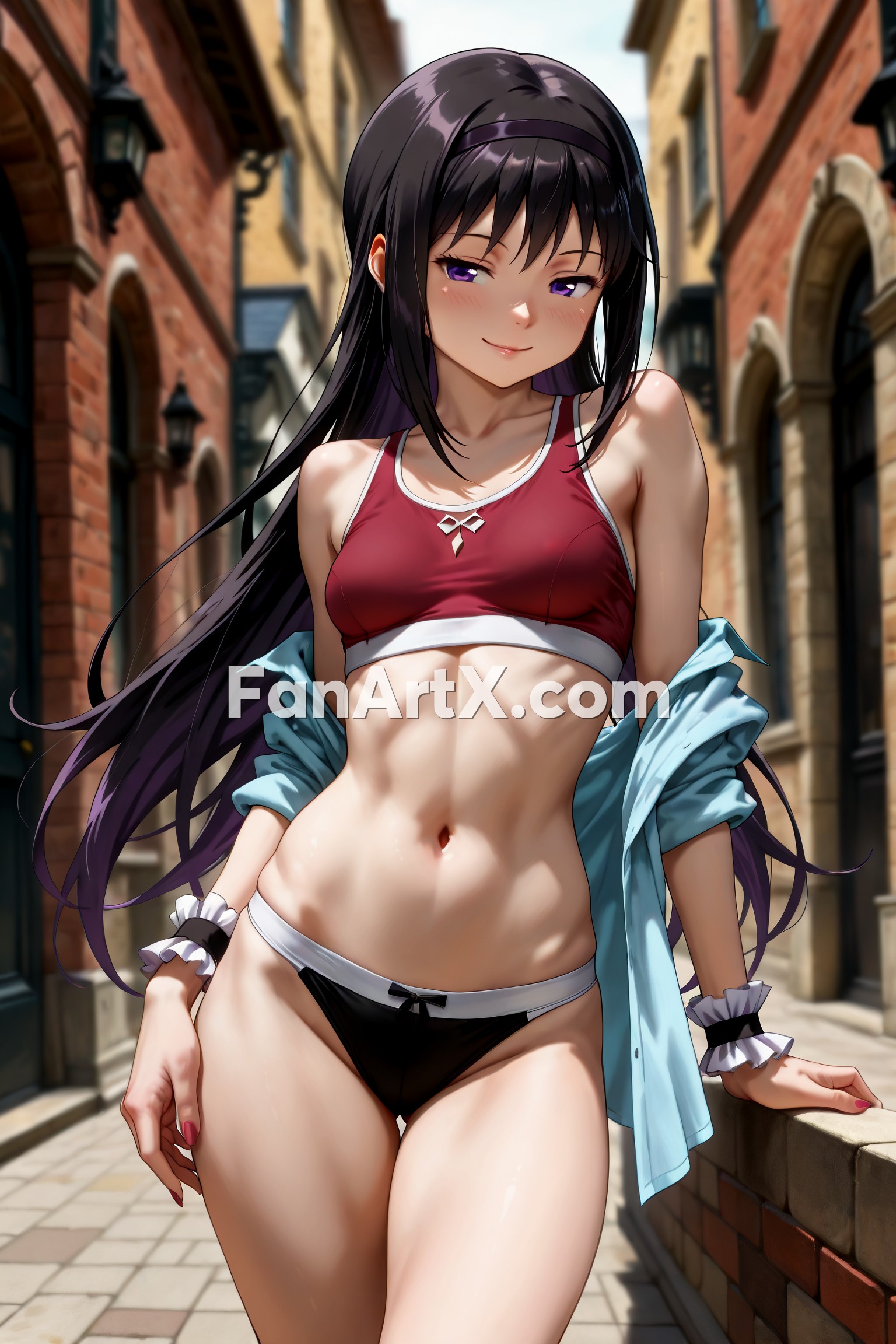 Akemi Homura Puella Magi Madoka Magica Fanart 2477805